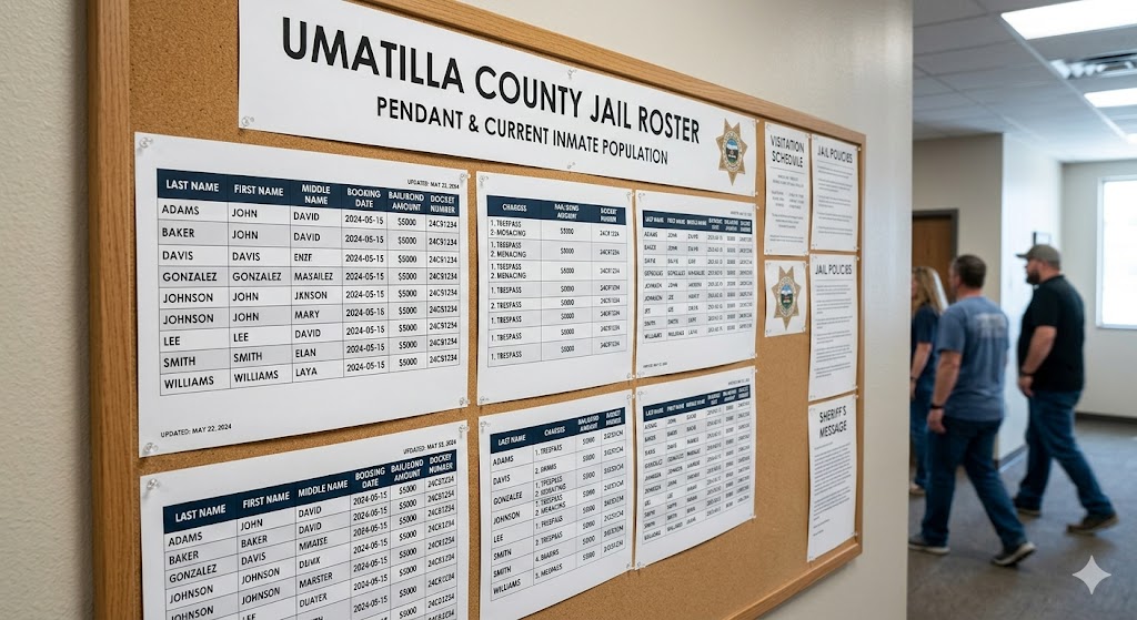 Umatilla County Jail Roster