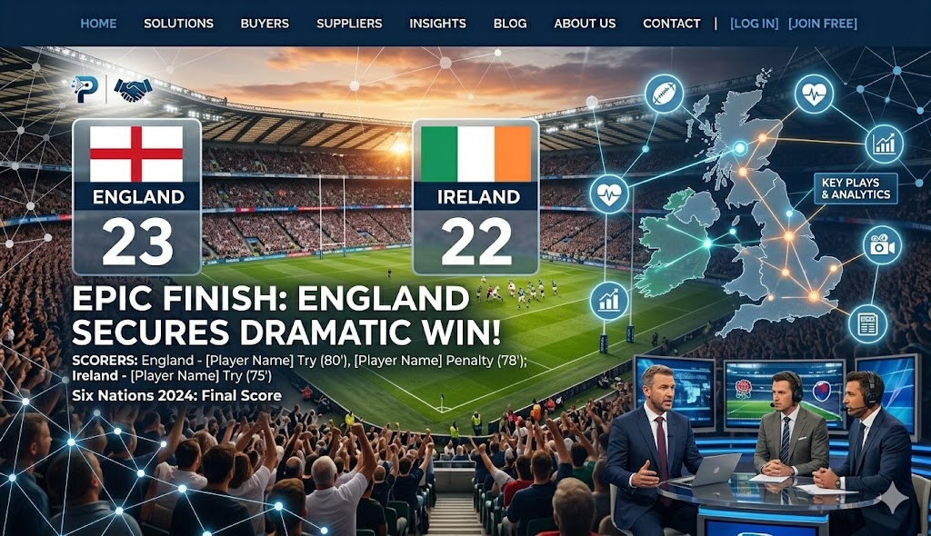 England vs Ireland Score