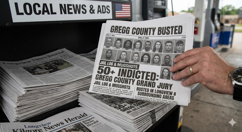 Gregg County Busted Newspaper