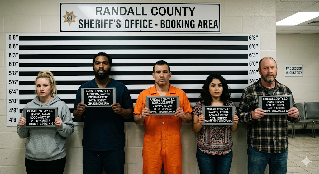 Texas Mugshots Randall County