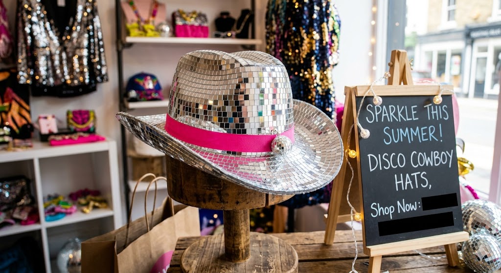 Shop Disco Cowboy Hat