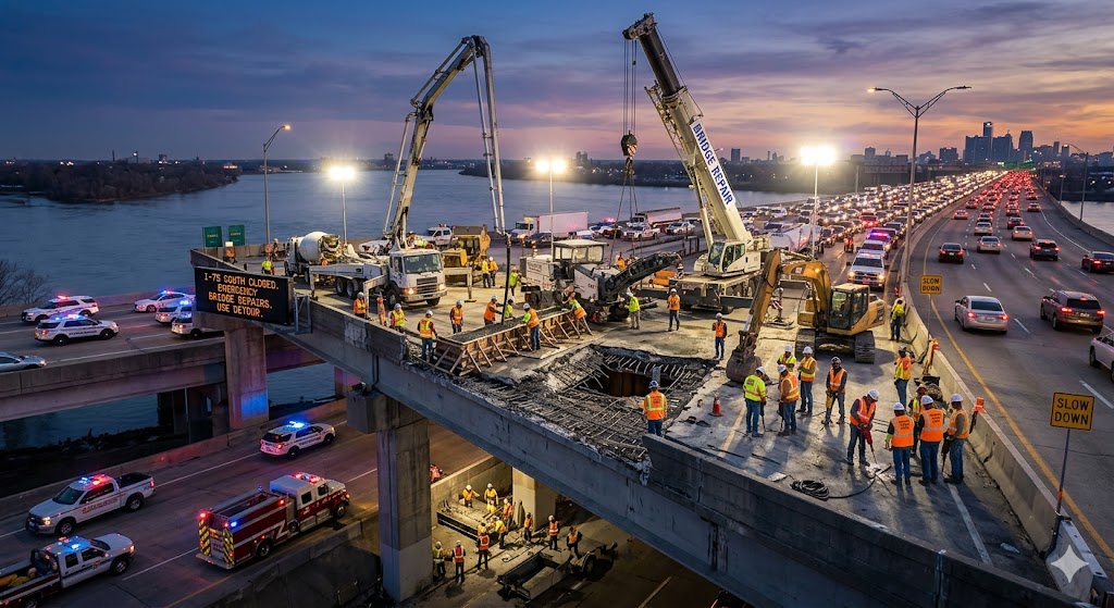 I-75 Bridge Emergency Repairs