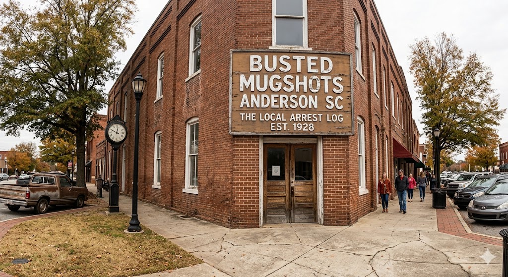 Busted Mugshots: Anderson, SC