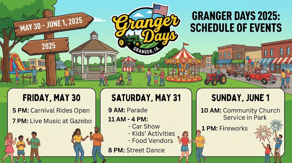 Granger Days 2025 Schedule