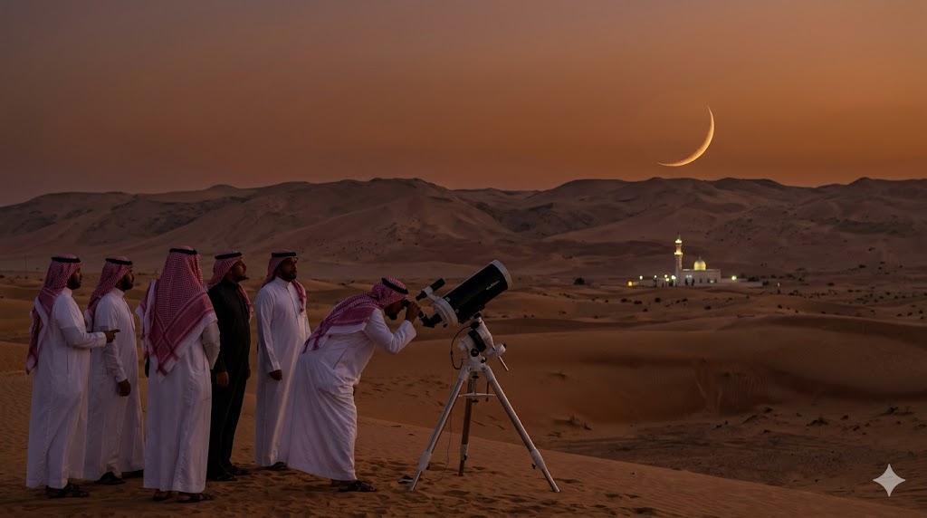 Moon Sight in Saudi