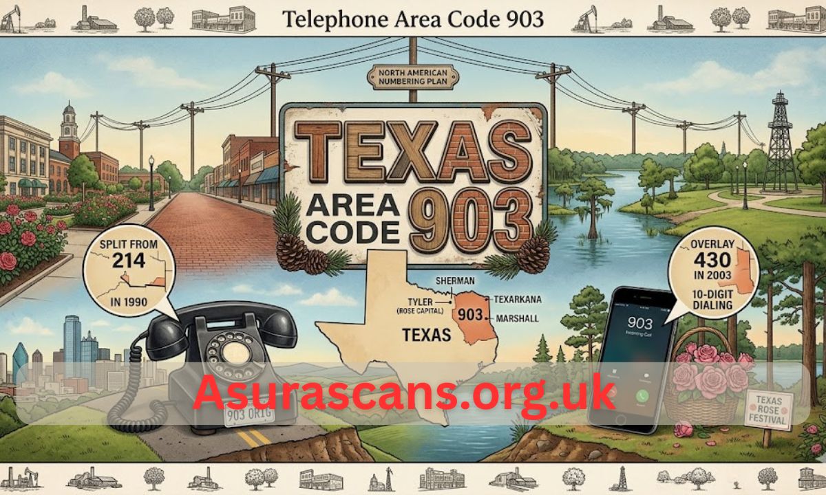 Telephone Area Code 903